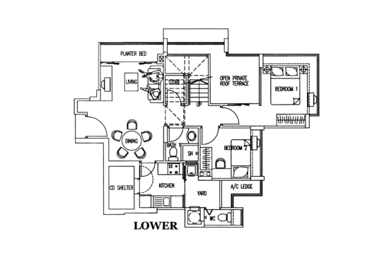 The Geranium - Floor Plan