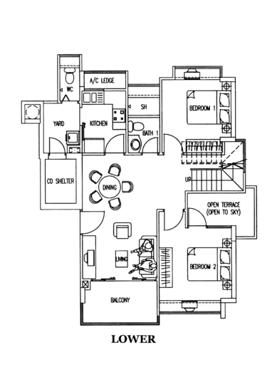 The Geranium - Floor Plan