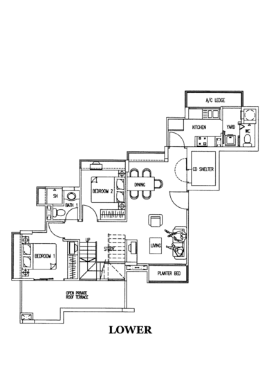 The Geranium - Floor Plan