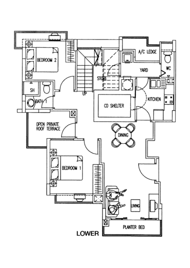 The Geranium - Floor Plan