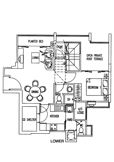 The Geranium - Floor Plan