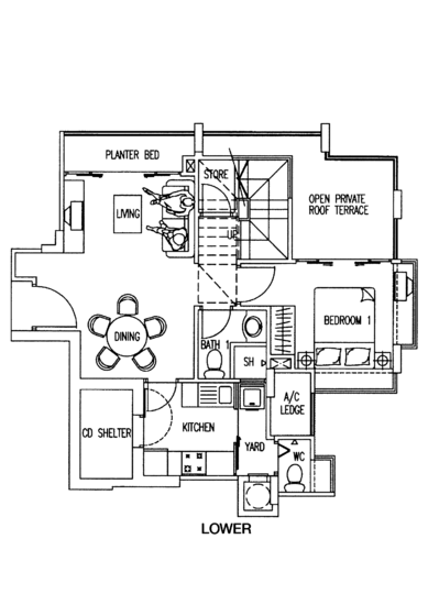 The Geranium - Floor Plan