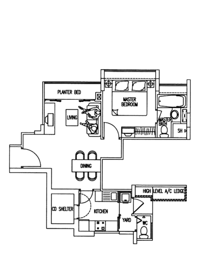 The Geranium - Floor Plan