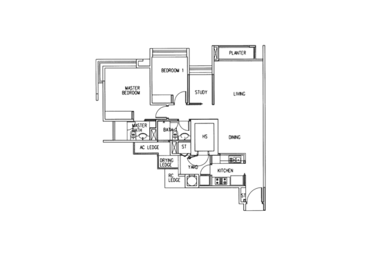 Riviera Residences - Floor Plan