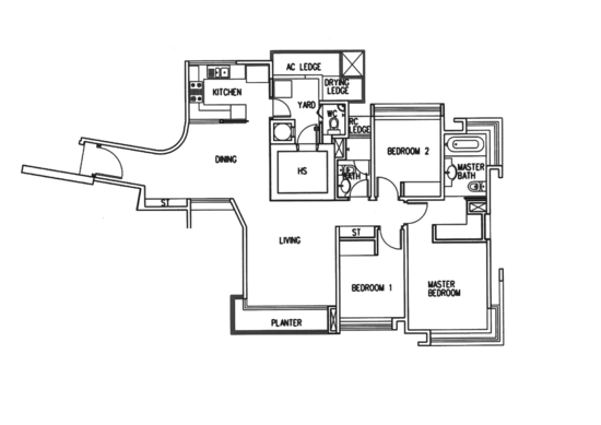 Riviera Residences - Floor Plan