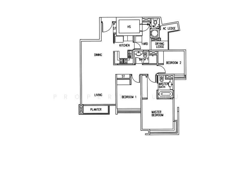 Riviera Residences, 9 Riviera Drive, Bedok / Upper East Coast, 3 Bedrooms, 1,238 sqft, Condominium For Rent, by Adrian Ng 黄治荣, 25134712 - PropertyGuru.com.sg