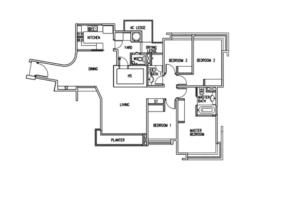 Riviera Residences - Floor Plan