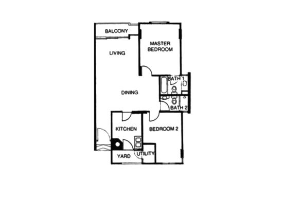 West Bay Condo - Floor Plan