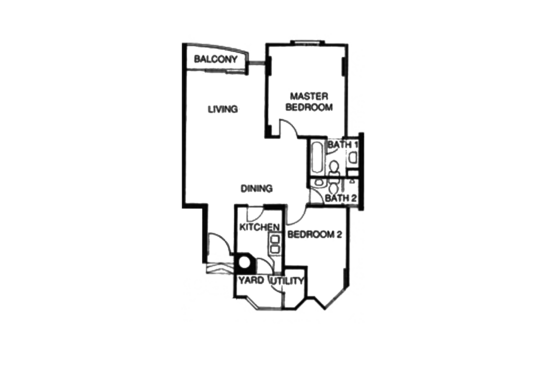 West Bay Condo - Floor Plan