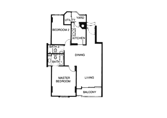 West Bay Condo - Floor Plan