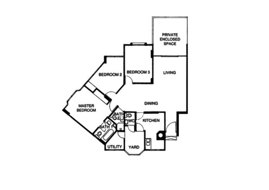 West Bay Condo - Floor Plan