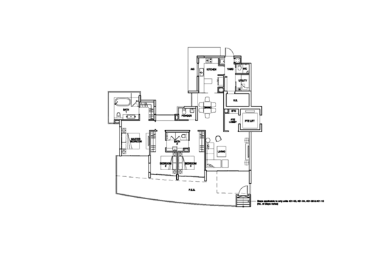 Waterfall Gardens - Floor Plan