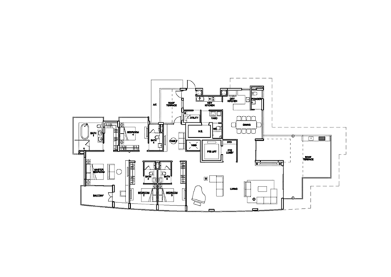 Waterfall Gardens - Floor Plan