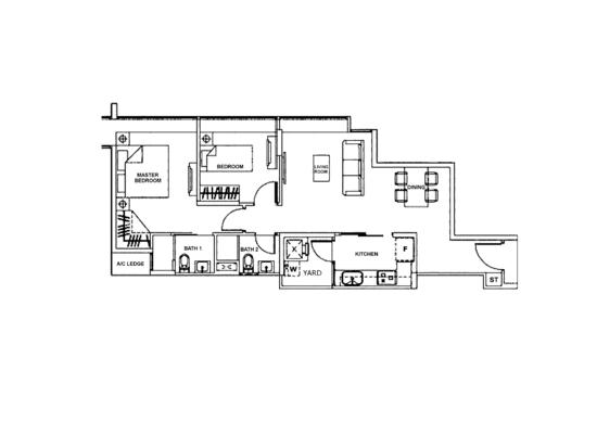 YewTee Residences - Floor Plan