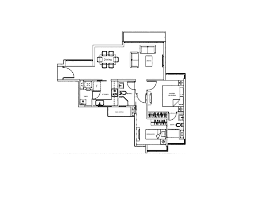 YewTee Residences - Floor Plan