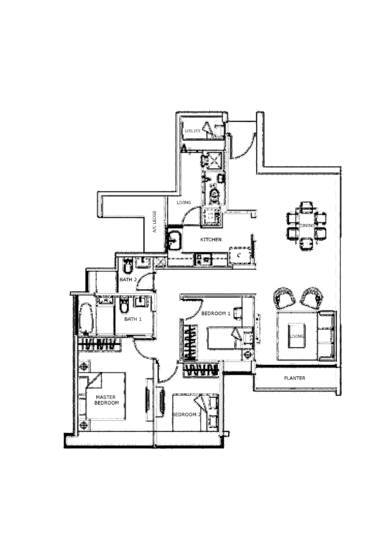 YewTee Residences - Floor Plan