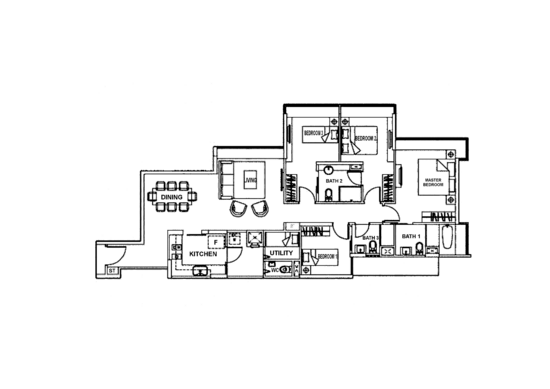 YewTee Residences - Floor Plan