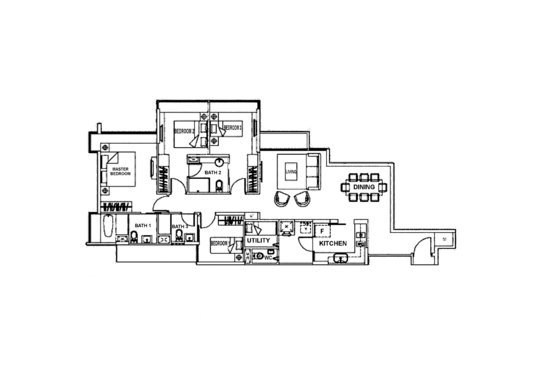 YewTee Residences - Floor Plan