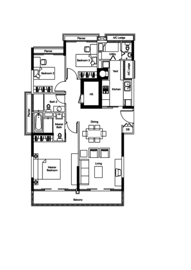Leonie Hill Residences - Floor Plan