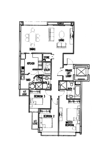 Freesia Woods - Floor Plan