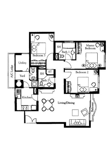 Guilin View - Floor Plan