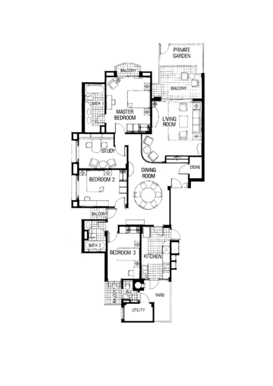 Tanglin Park - Floor Plan