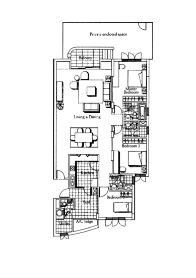 Gallop Gables - Floor Plan