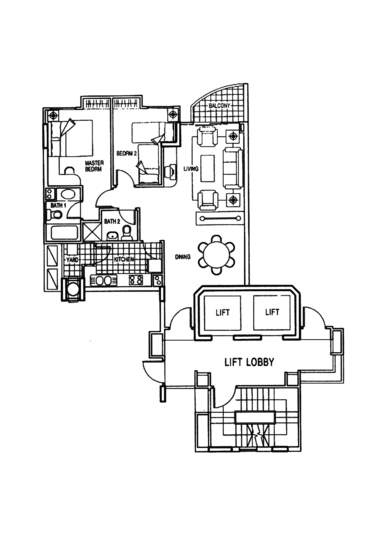 Tanglin Regency - Floor Plan