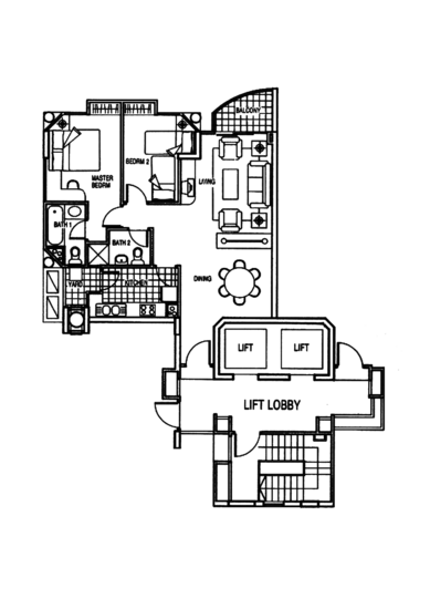 Tanglin Regency - Floor Plan