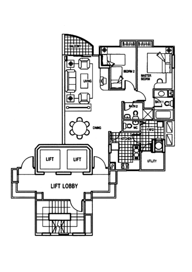Tanglin Regency - Floor Plan