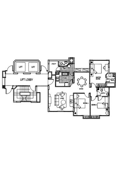 Tanglin Regency - Floor Plan