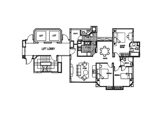 Tanglin Regency - Floor Plan