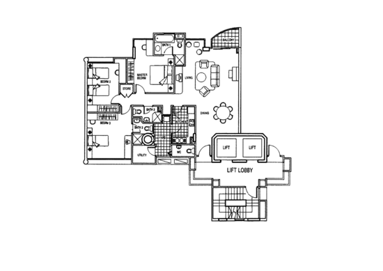 Tanglin Regency - Floor Plan