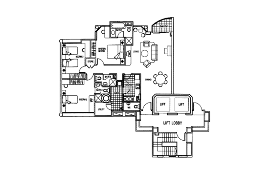 Tanglin Regency - Floor Plan