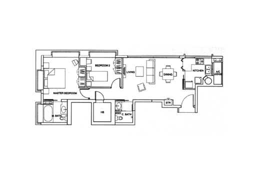 The Callista - Floor Plan