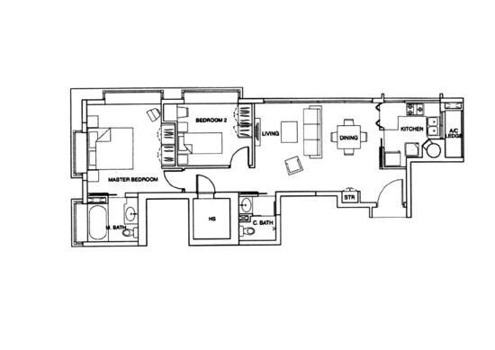The Callista - Floor Plan