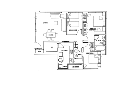 The Callista - Floor Plan