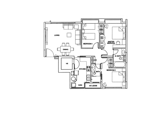 The Callista - Floor Plan