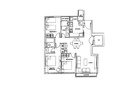 The Callista - Floor Plan