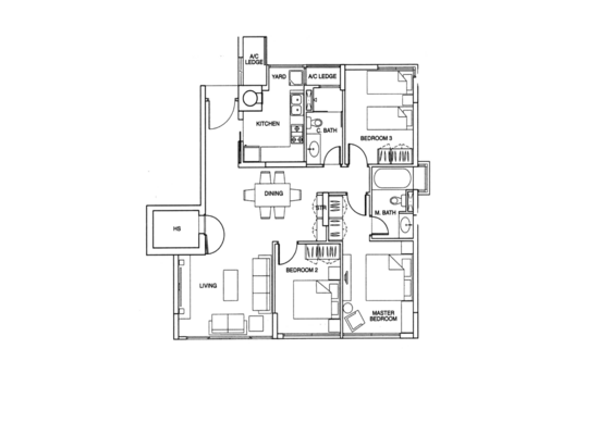 The Callista - Floor Plan