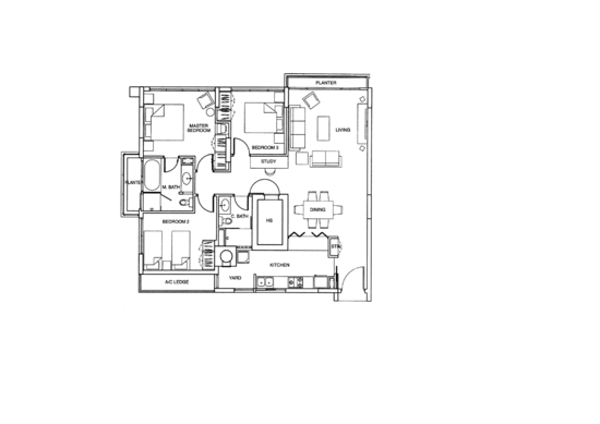 The Callista - Floor Plan