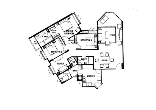 The Hillside - Floor Plan