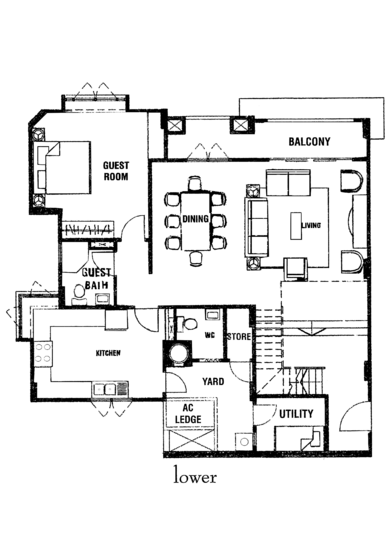 The Hillside - Floor Plan