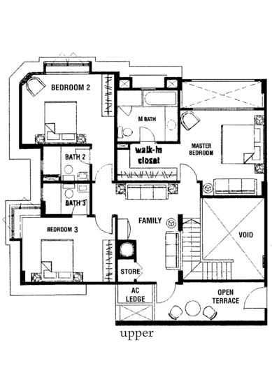 The Hillside - Floor Plan