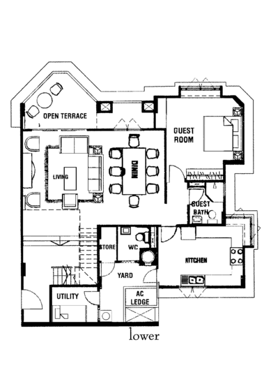 The Hillside - Floor Plan