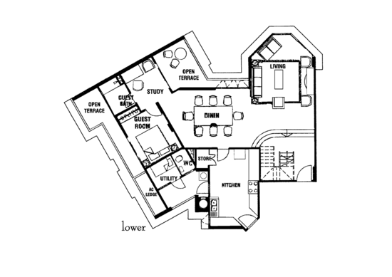 The Hillside - Floor Plan