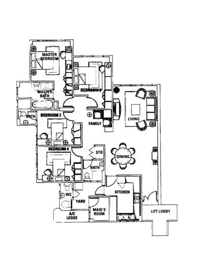 The Tropica - Floor Plan
