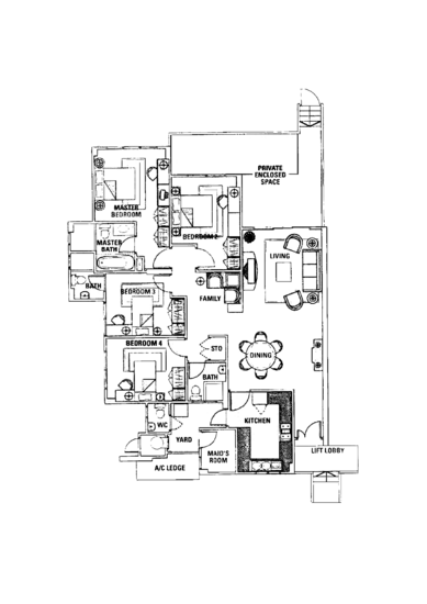 The Tropica - Floor Plan