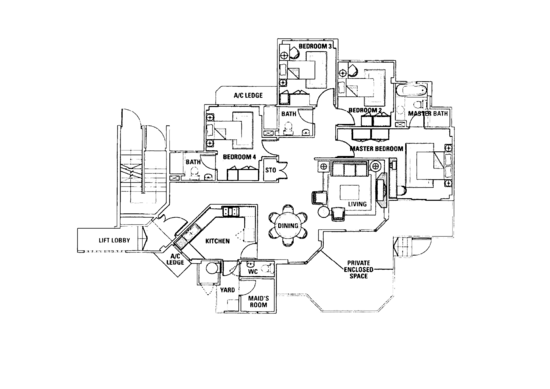 The Tropica - Floor Plan