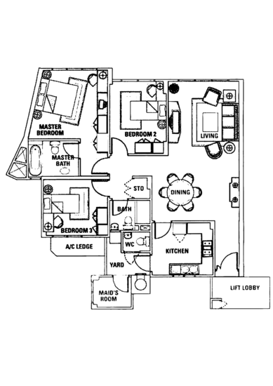 The Tropica - Floor Plan